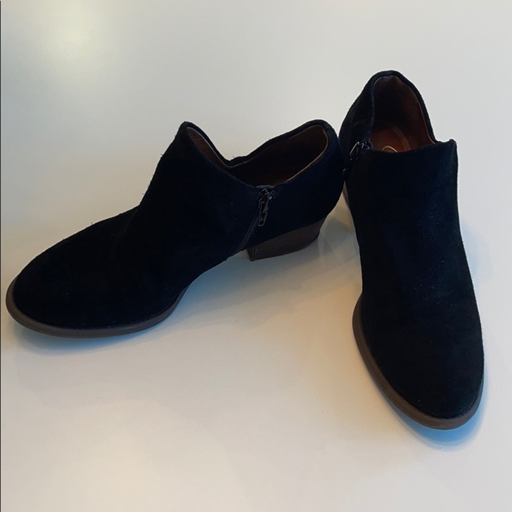 Jessica Simpson suede booties